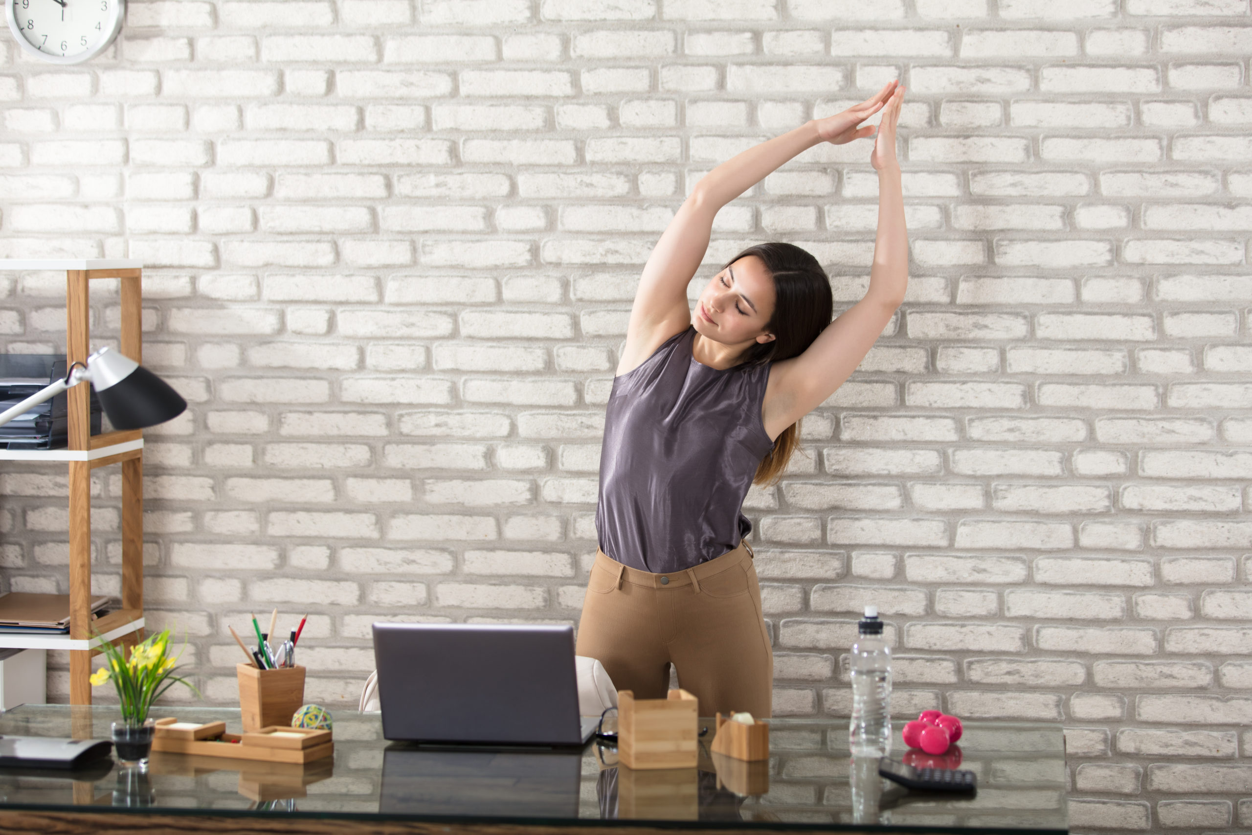 power plate am arbeitsplatz